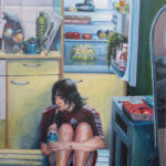 Marina, 130x80cm, 2026 par Mathieu Marchand