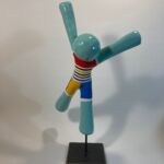 sculpture plâtre LUCETTE AUX JO 1