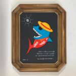tableau-baroque-requin-déco-Gabin Hawaï 1