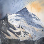 Soleil d\'hiver sur la Pointe de Nyon  par DELANGA