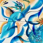 Valse des bleus et ors (diptyque)