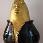 Poire zipée géante