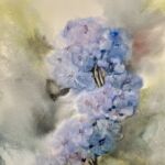 Les hortensias par Patricia Collet