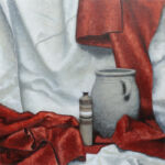 Drape rouge par Pierre Dallot