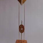 Coeur brisé/reconstitué par Pascal Ferrari (Atelier de Sculpture Cinétique)