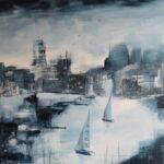 Mer et ville par Patrick de Zell