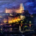 Nuit à Albi par Léon LARROQUE