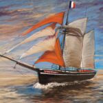 goelette etoile de france par Michel Emile Arthur Schaillée