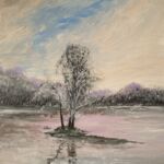 HIVER 2012, LA LOIRE GELEE par Michel Emile Arthur Schaillée