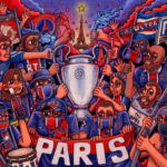 Sacre du PSG 2025 par ANX