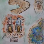 Retraite méritée ! par Pouget Elise (art vibratoire roussette)