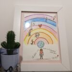 Famille arc en ciel par Pouget Elise (art vibratoire roussette)