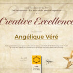 CFA_12AoM_ExcellenceAward_Angélique+Véré par Angélique Véré