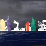 abstrait, semaine du golfe par valerie jouve