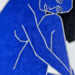 nu bleu cobalt 70% par valerie jouve