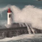 Phare rouge de la Chaume par Chantal TABLEAU