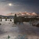Clair de lune sur le Chasseron