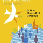 Affiche pour les Assises nationales 2018 des entrepreneurs et dirigeants chrétiens