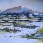 Lac en montagne