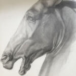 Cheval antique par 55640