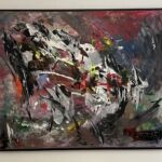 Aérien ( 80cm x 100cm ) par Sandra Chikhoun