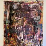 Temps (80cm x 100cm) par Sandra Chikhoun