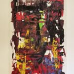 Terre (65cm x 100cm) par Sandra Chikhoun