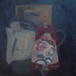 Nostalgie, Huile sur toile (80 x 80 cm) Alissa Grün par Alissa Grün