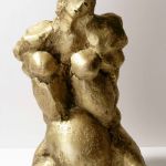 Bronze, h 55cm