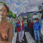 020-JOUR DE MARCHE - 60 x 90 CM
