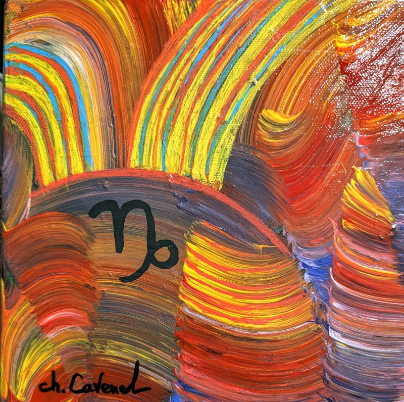 capricorne-peinture-acrylique