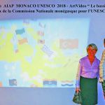 Cavenel prix Unesco aiap avec genevieve Vatrican
