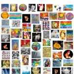 Peintures sur voile et plexi