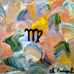 \"VIERGE\" Peinture acrylique par Chantal CAVENEL