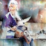 la femme aux pigeons