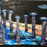 De la Terre au Ciel - huile 162x130