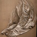 etude de drapé par Jean-Louis GUILHAUMON