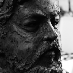 Buste de Debussy par Lartigue 2