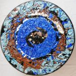 Vibration, 85 cm, 2020, smalti écologiques