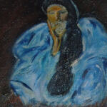 Sage oriental 24 x 19