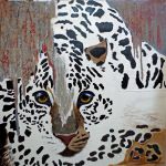 Le léopard ne se déplace pas sans ses taches par Christine QUINIO