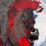 Le lion de l'Atlas par Christine QUINIO