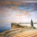 Décor terrasse peint