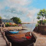 L\'île de bréhat, le port de la corderie