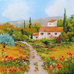Provence, Mas dans le Lubéron  par Emmanuel HENRY