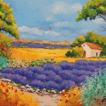 La Provence, Lavande dans le Lubéron