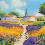 Bastide près de Bonnieux dans le Lubéron