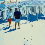 17-cabines de plage 2(80x80) par Jean Marie Drouet