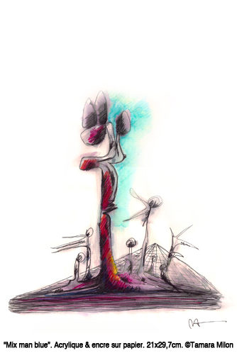 drawmixmanblue