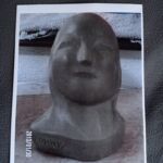Sculpture Tête de la mémoire